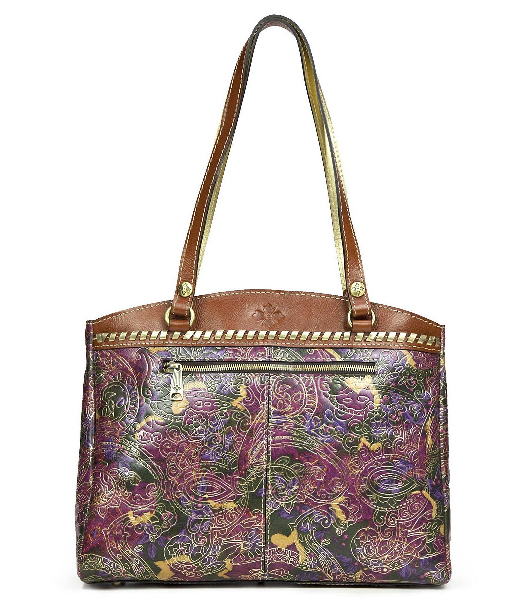 patricia nash poppy tote bag